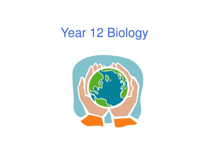year 12 biology