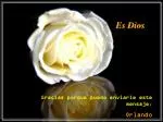 Es Dios - slide 1