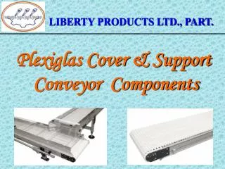 plexiglas cover support conveyor components