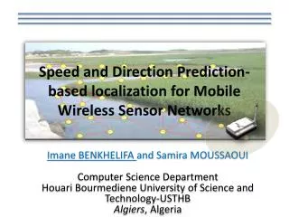 Speed and Direction Prediction - based localization for Mobile Wireless Sensor Networks