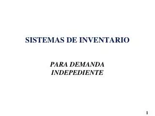 sistemas de inventario
