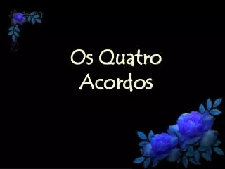 os quatro acordos
