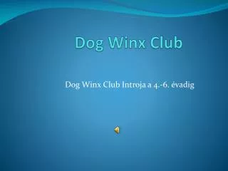 Dog Winx Club
