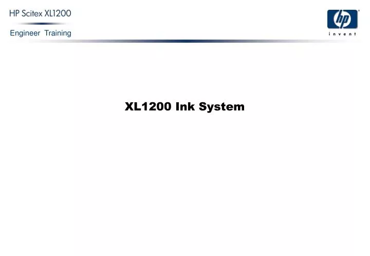 xl1200 ink system