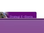 Strategi E-Bisnis - slide 1