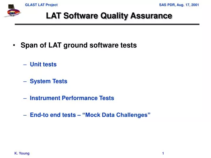 lat software quality assurance