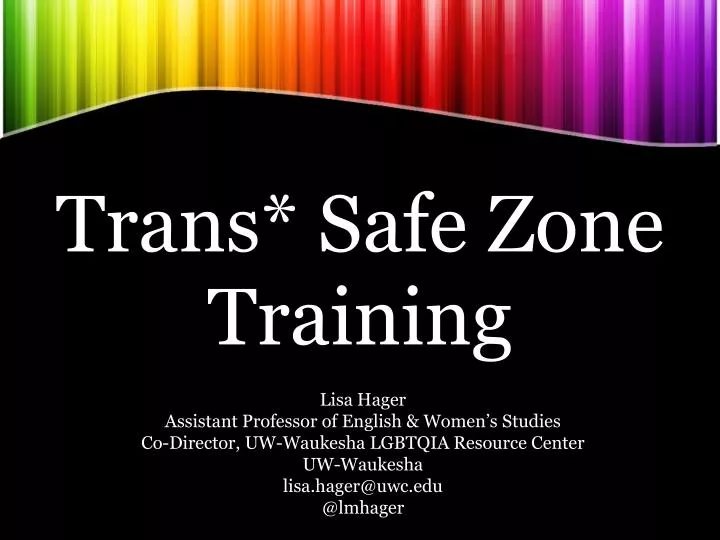 trans safe zone training