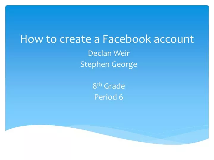 how to create a facebook account