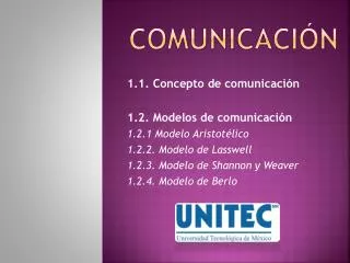comunicaci n