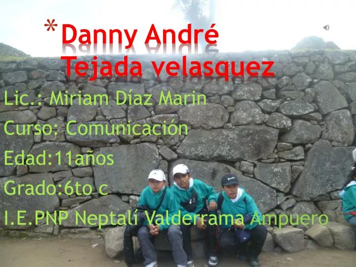 danny andr tejada velasquez