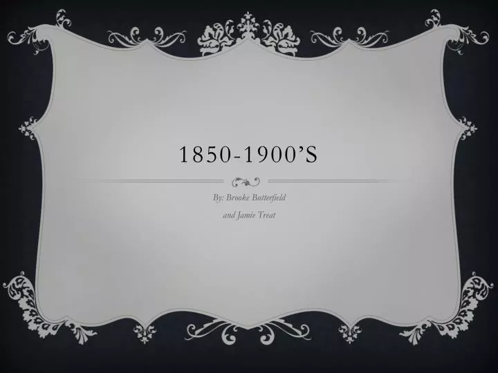 1850 1900 s