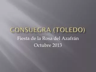 consuegra toledo