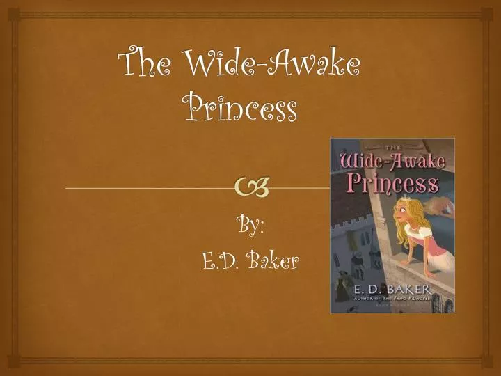 the wide awake princess