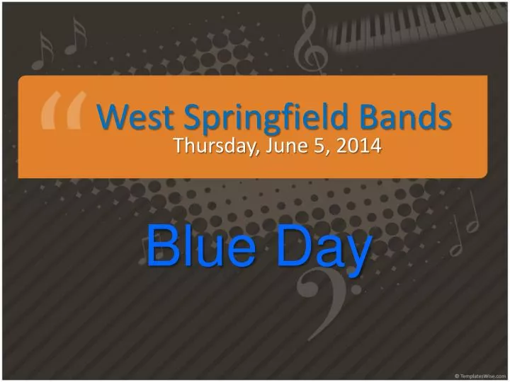 west springfield bands
