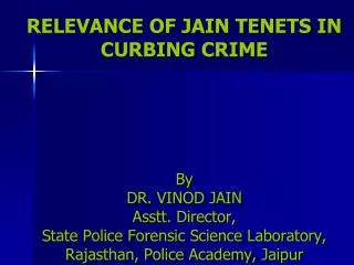 FORENSIC SCIENCE AND CRIME