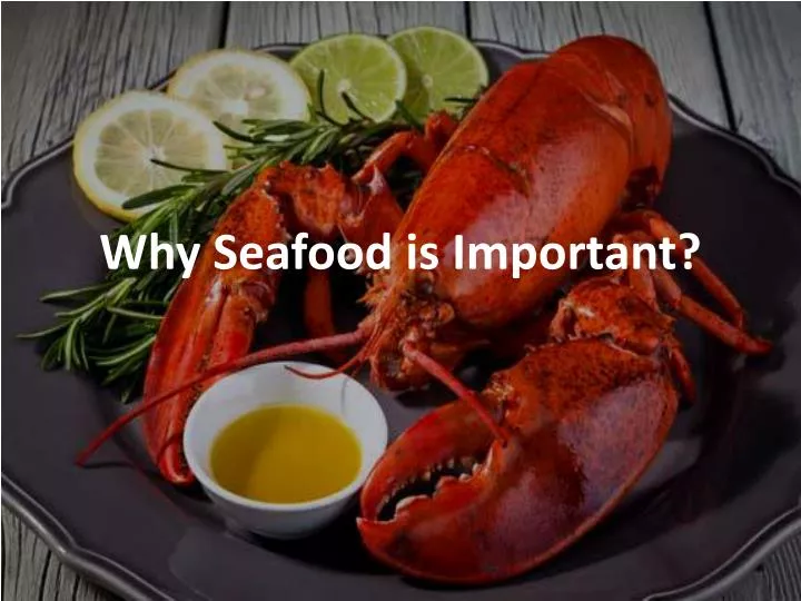why seafood i s important