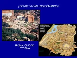 d nde viv an los romanos