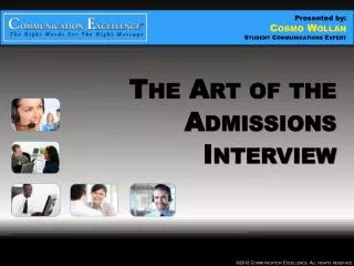 The Art of the Admissions Interview
