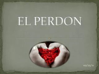 el perdon