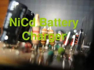 NiCd Battery Charger