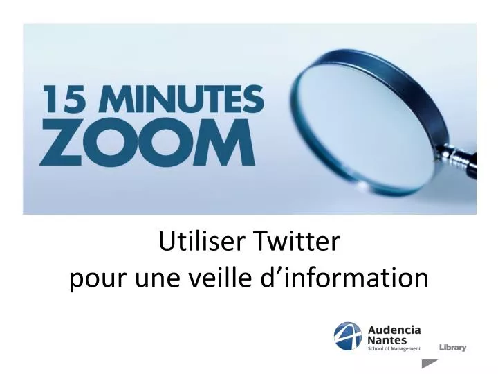 utiliser twitter pour une veille d information