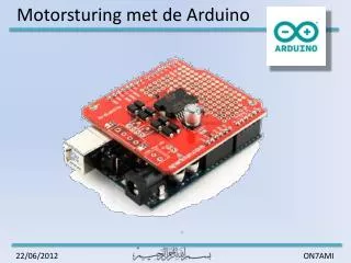 motorsturing met de arduino