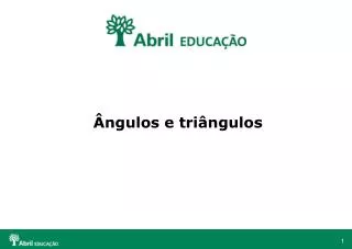 ngulos e tri ngulos