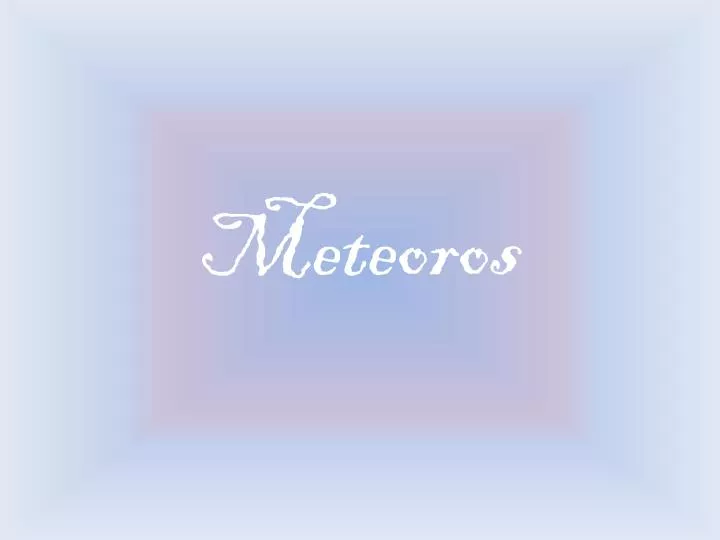 meteoros
