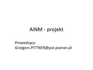 ainm projekt