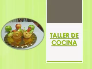 taller de cocina