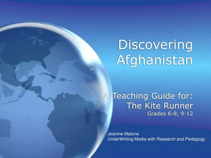 discovering afghanistan