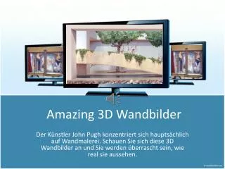amazing 3d wandbilder