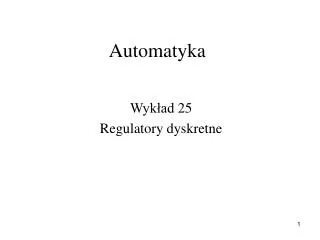 automatyka