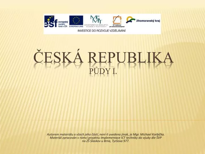 esk republika p dy i