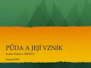 p da a jej vznik