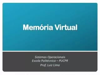 mem ria virtual