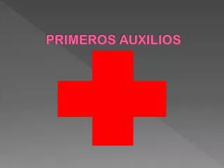 primeros auxilios