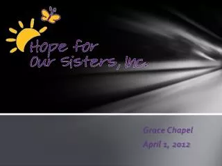Grace Chapel April 1, 2012