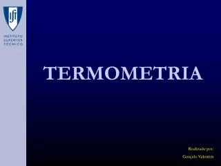 PPT - Termologia – Temperatura E Calor PowerPoint Presentation, Free ...