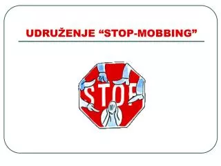 udru enje stop mobbing