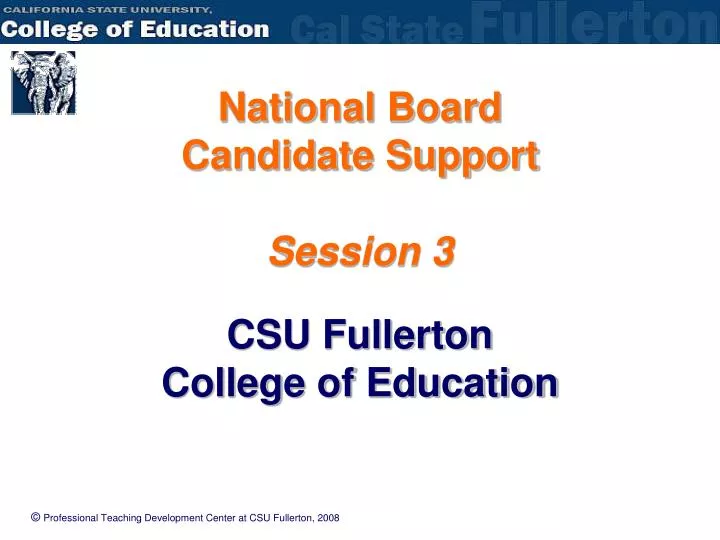 national board candidate support session 3