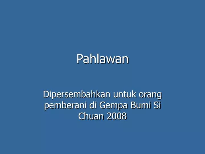 pahlawan