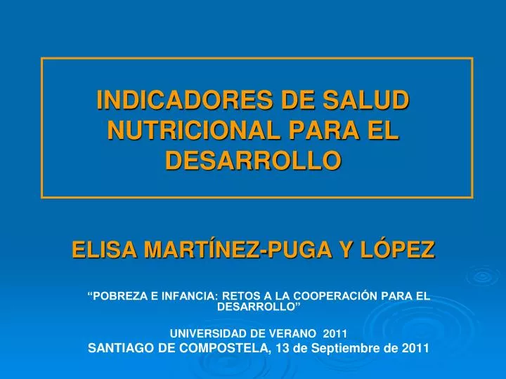 indicadores de salud nutricional para el desarrollo elisa mart nez puga y l pez