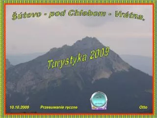 Turystyka 2009