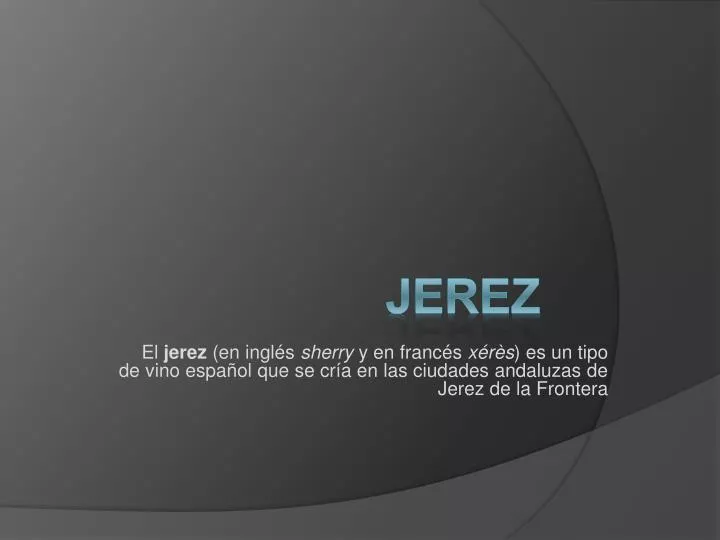 jerez