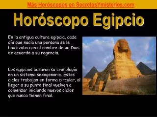hor scopo egipcio