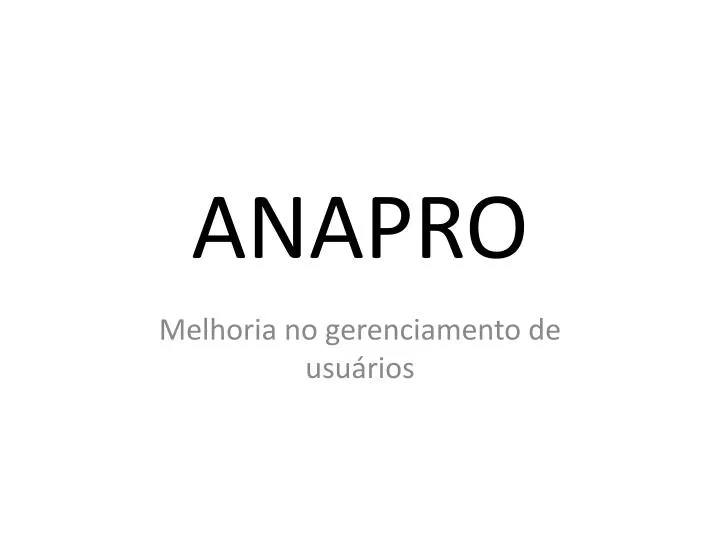 anapro