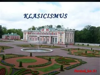klasicismus
