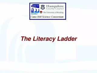 The Literacy Ladder