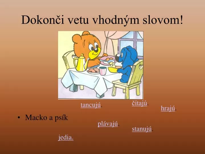 dokon i vetu vhodn m slovom